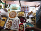 Bellingen Seed Savers - shared food table